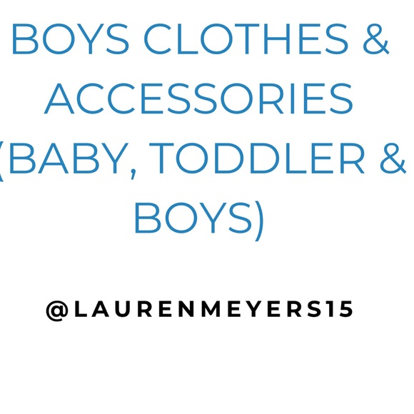 BOYS PRODUCTS CATEGORY - Picture 2 of 2